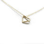14K Gold-Filled "Imperfect Heart" Necklace - K Kay Designs