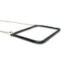 Oxidized Sterling Silver & 14K Gold-Filled Rectangle Statement Necklace - K Kay Designs
