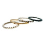 Oxidized Sterling Silver Stackable Ring - K Kay Designs