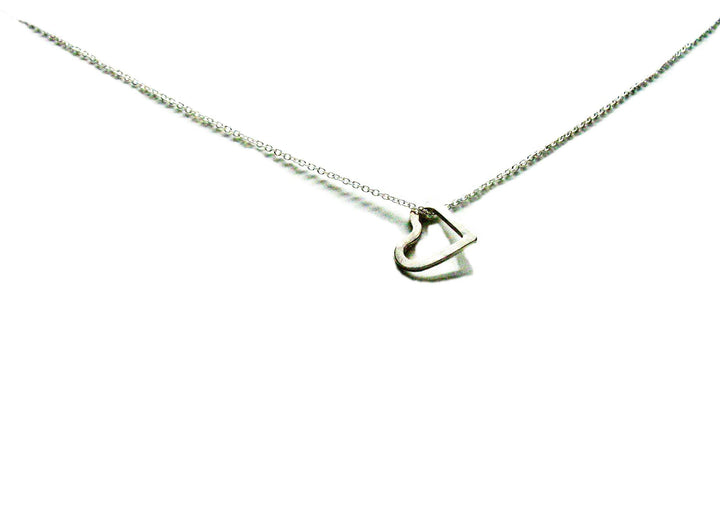 Sterling Silver "Imperfect Heart" Necklace - K Kay Designs