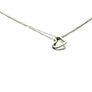 Sterling Silver "Imperfect Heart" Necklace - K Kay Designs