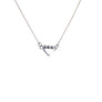 Sterling Silver mini Warrior Stack Necklace Necklace K Kay Designs