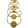 "VOTE" Stamped Bronze Bracelet - K Kay Designs