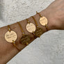 "VOTE" Stamped Bronze Bracelet - K Kay Designs