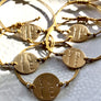 "VOTE" Stamped Bronze Bracelet - K Kay Designs