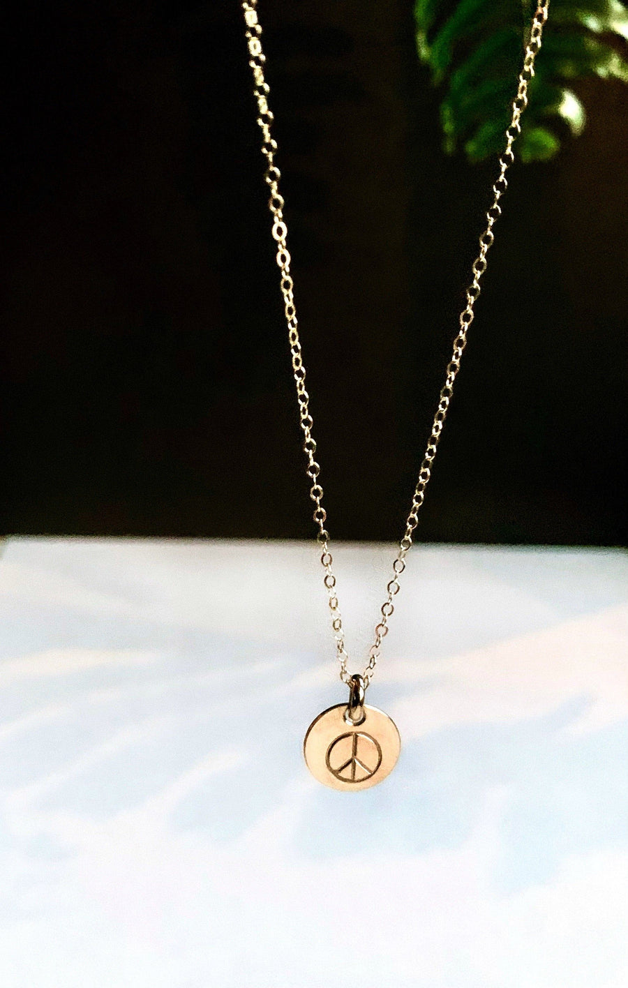 Give Peace a Chance Stack Necklace Necklace K Kay Designs 
